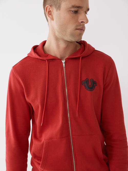 BIG T ZIP HOODIE