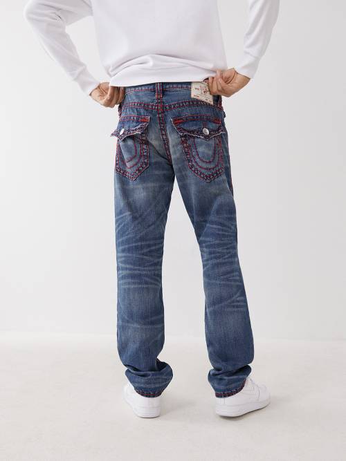 True religion store with red stitching