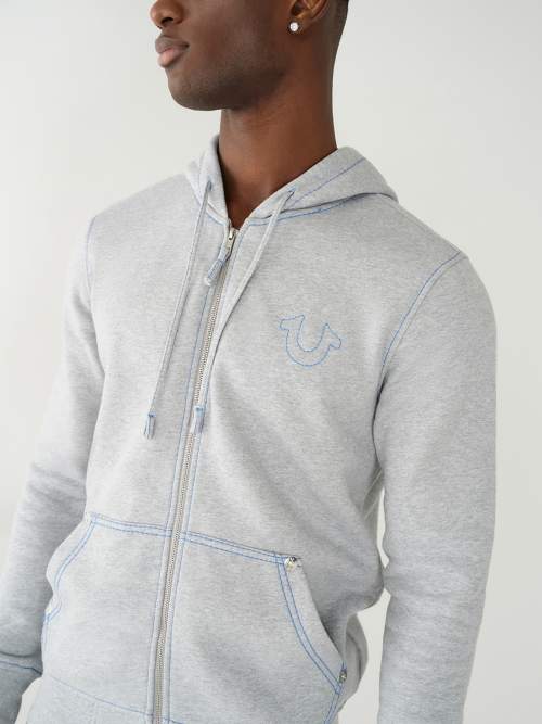 True religion jacket online grey