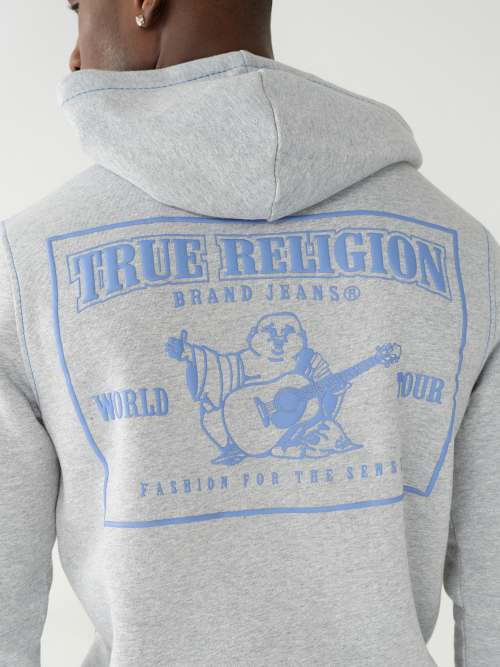 True Religion L/S Contrast Stitch Big T Fashion Hoodie Jacket - Paveme -  Shoplifestyle