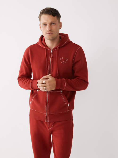 BIG T ZIP HOODIE