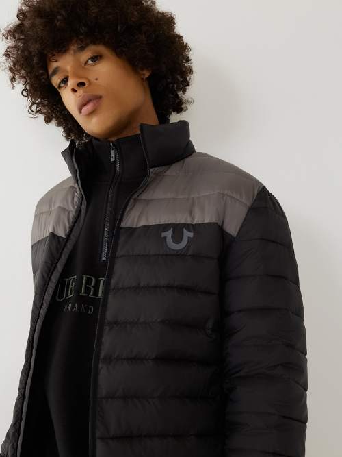 SOLID PUFFER JACKET