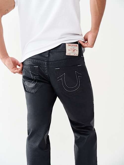 ОБТЯГИВАЮЩИЕ ДЖИНСЫ ROCCO BIG T С ПОКРЫТИЕМ 32"