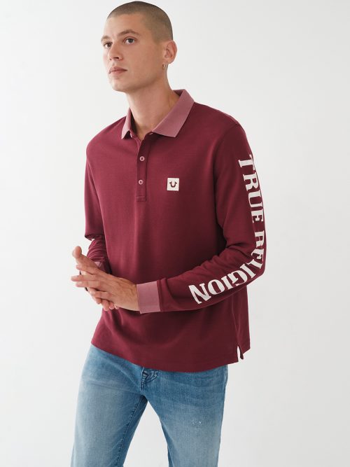 Maroon true best sale religion shirt