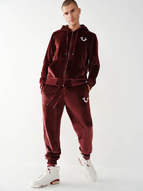 ВЕЛЮРОВЫЙ ДЖОГГЕР ДЛЯ БЕГА ТРУСЦОЙ С ЛОГОТИПОМ