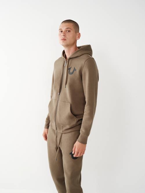 Olive green true sales religion sweat suit