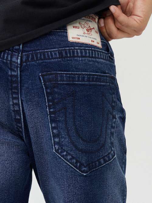 True Religion Geno Relaxed Slim Fit Five-Pocket Jeans