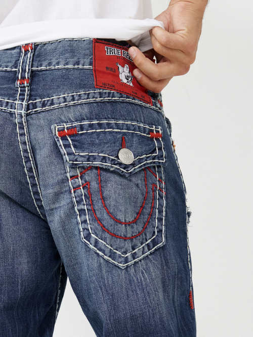 パンツ TRUE RELIGION RICKY STRAIGHT VINTAGE RICKY VINTAGE SUPER T STRAIGHT JEAN