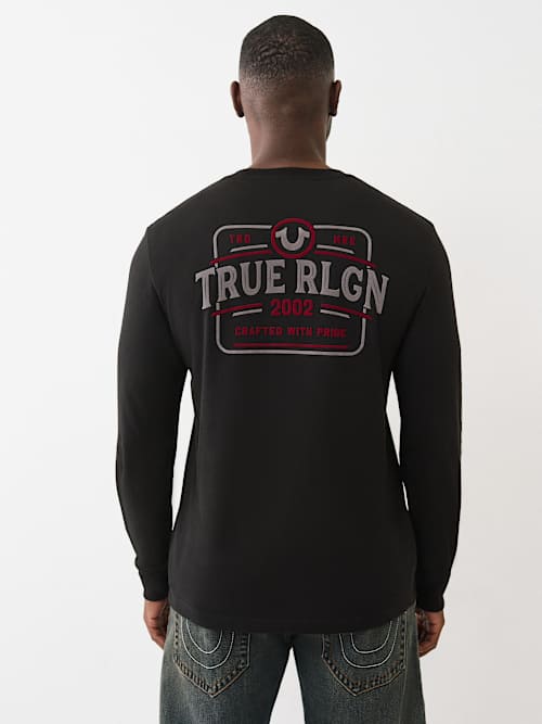 TRUE LOGO LONG SLEEVE TEE