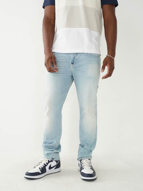 Men's Light Wash Super Skinny Jeans, Men's Clearance