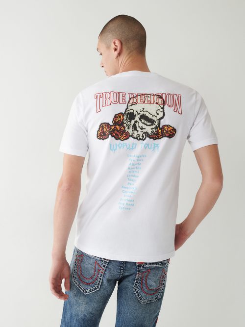 true religion skull shirt