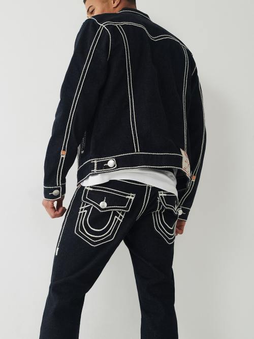 RICKY ROPE STITCH STRAIGHT JEAN