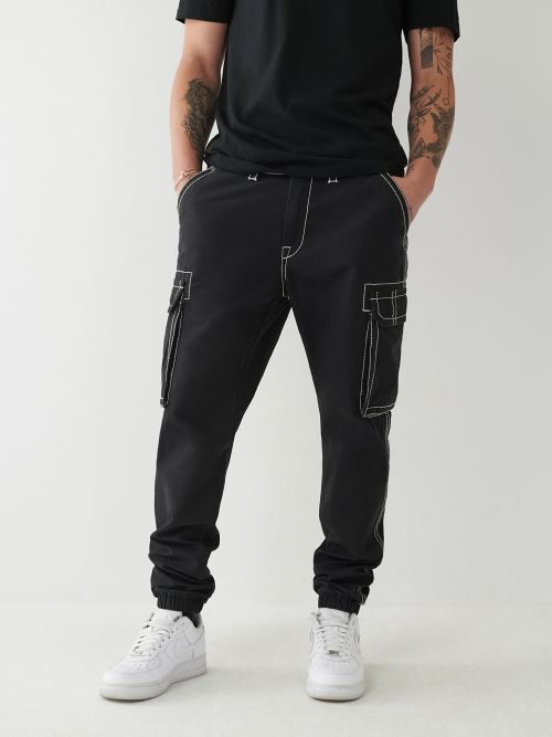 True Religion COLLEGIATE JOGGERS – DTLR