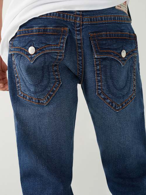 True Religion Ricky Big T Flap Straight Jeans – DTLR