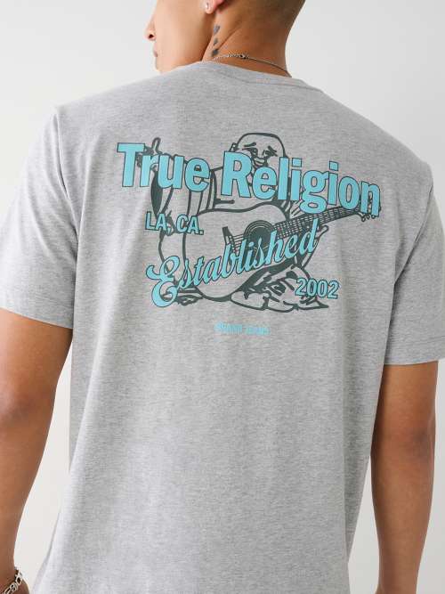 True Religion Peeling Trademark Tee – DTLR