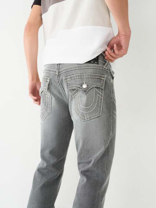 True Religion $229 Men's Rocco Relaxed Skinny Super T Jeans - 105556
