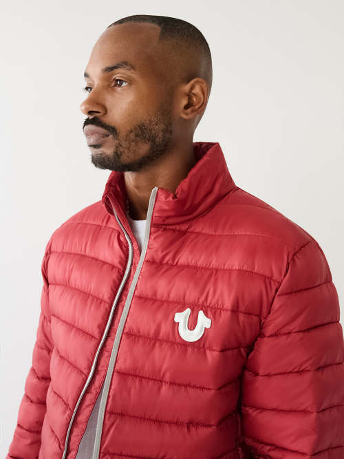 True religion puffer jacket hot sale mens