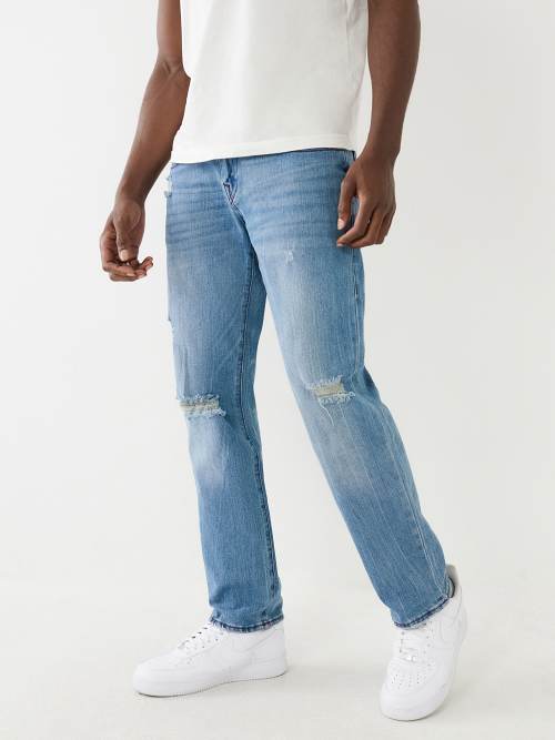 GENO DISTRESSED SLIM JEAN 32"