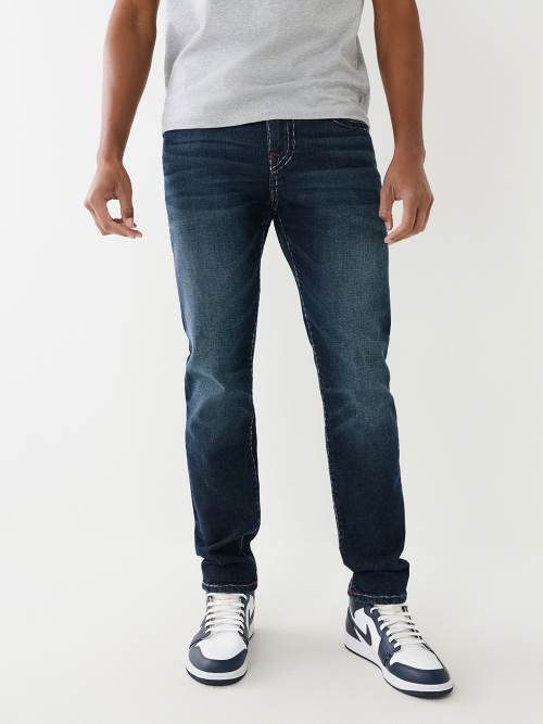 ROCCO SINGLE NEEDLE ZIPPED SKINNY JEAN 34”