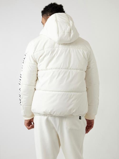 TRUE RELIGION PANEL PUFFER JACKET