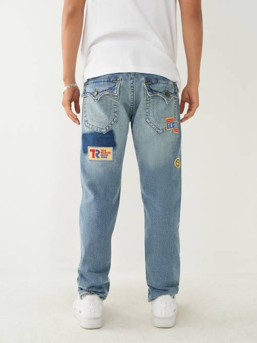 ROCCO PATCHES SKINNY JEAN 32"