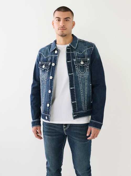 True religion jean outlet jacket men