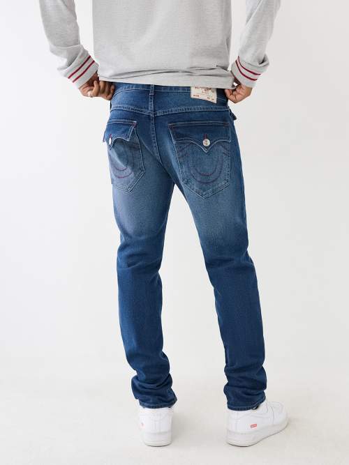 True Religion Rocco Moto Jeans – DTLR