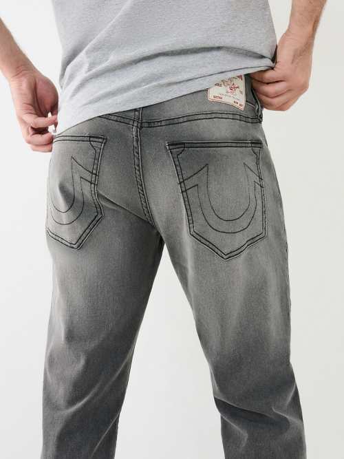 Mens grey store true religion jeans