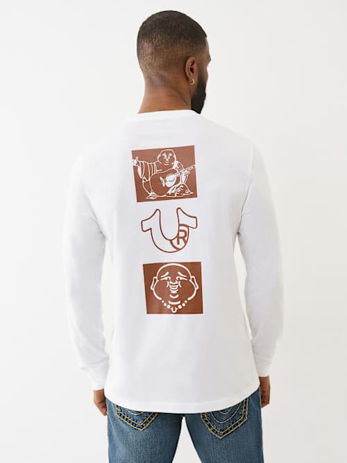 LONG SLEEVE TRUE LOGO TEE