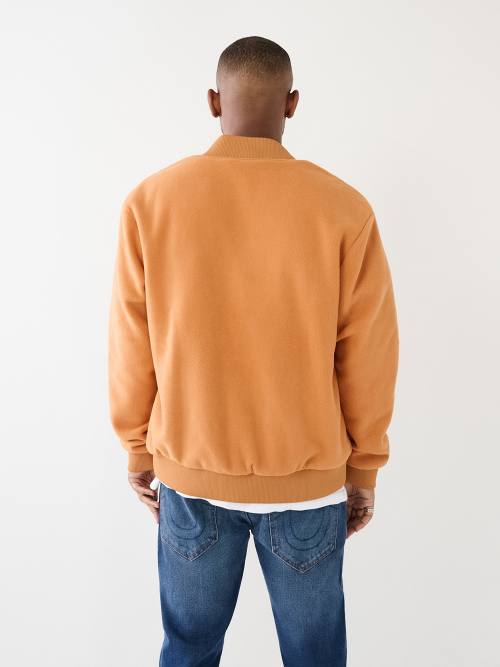 FLEECE BOMBER JACKET