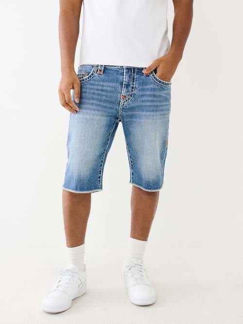 RICKY FRAYED DENIM SHORT