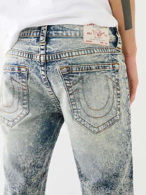 Rocco Acid Wash Raw Hem Short