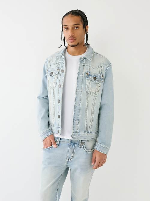 True religion clearance jean jacket men