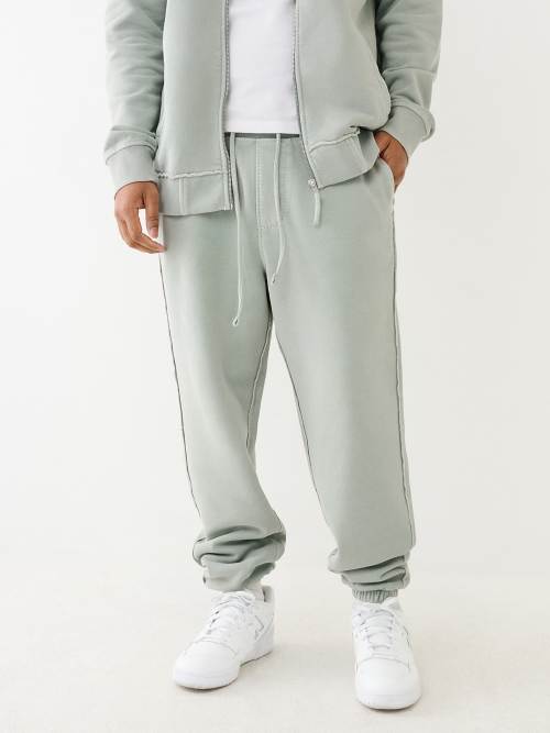 Grey true 2024 religion joggers