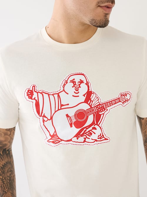 ФУТБОЛКА BIG T CREW С АППЛИКАЦИЕЙ БУДДЫ