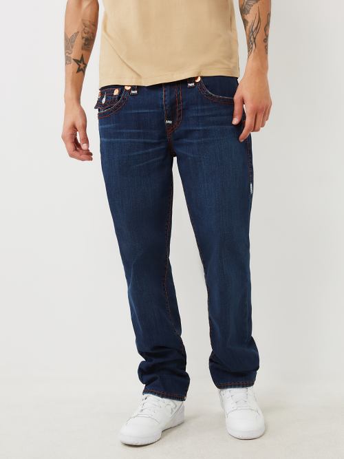 True Religion Men's Billy Double Raised Super T Flap Boot Cut Jean,  Clearwater, 38 : : Clothing, Shoes & Accessories