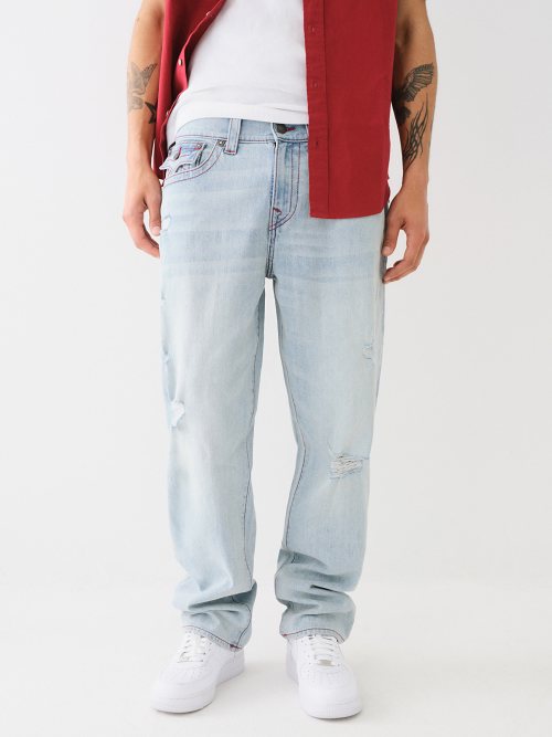 BOBBY DISTRESSED BAGGY JEAN 32"