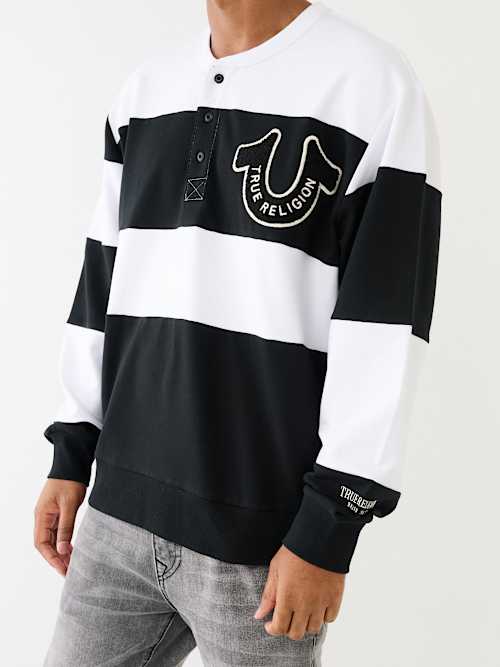 ТОЛСТОВКА ДЛЯ РЕГБИ С НАШИВКОЙ HS