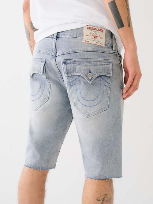 Jean shorts true religion on sale