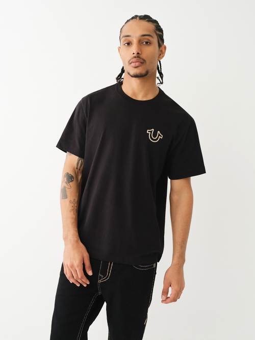 LOGO OVERSEAM PUFF T TEE