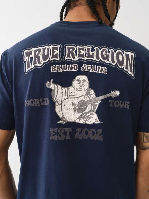 CAMISETA CON LOGOTIPO VINTAGE EN RELIEVE