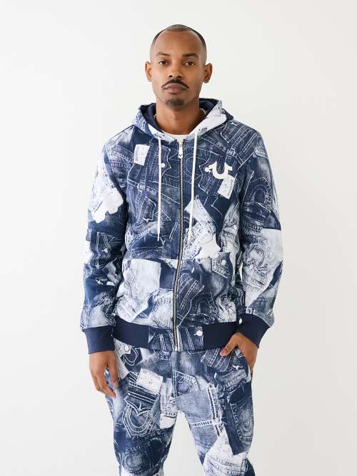 True religion camo store tracksuit