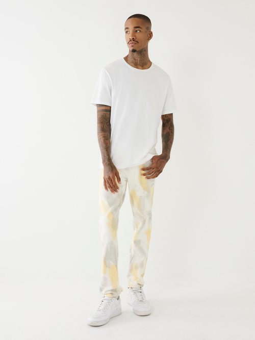 JEANS SKINNY ROCCO GASTADOS Y TEÑIDOS DE 32"