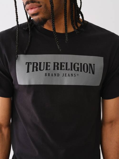 black and grey true religion shirt