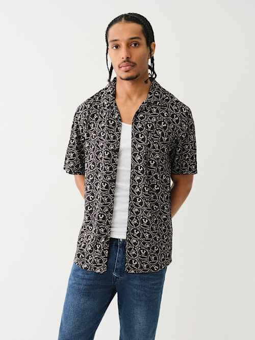 CAMISETA DE CUELLO DE CAMPANA DE MONEDA
