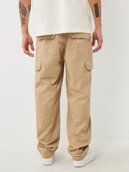 Super Baddie Cargo Pants - Beige