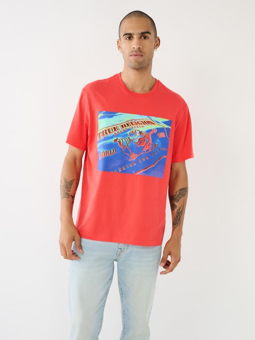 THERMO BUDDHA GRAPHIC RELAXED TEE