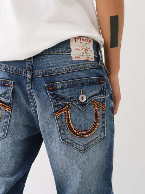 ROCCO RAINBOW STITCH SKINNY JEAN 32