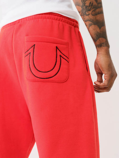 LADDER STITCH LOGO APPLIQUE JOGGER