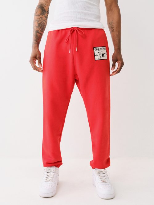 LADDER STITCH LOGO APPLIQUE JOGGER
